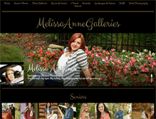 Tablet Screenshot of melissaannegalleries.com